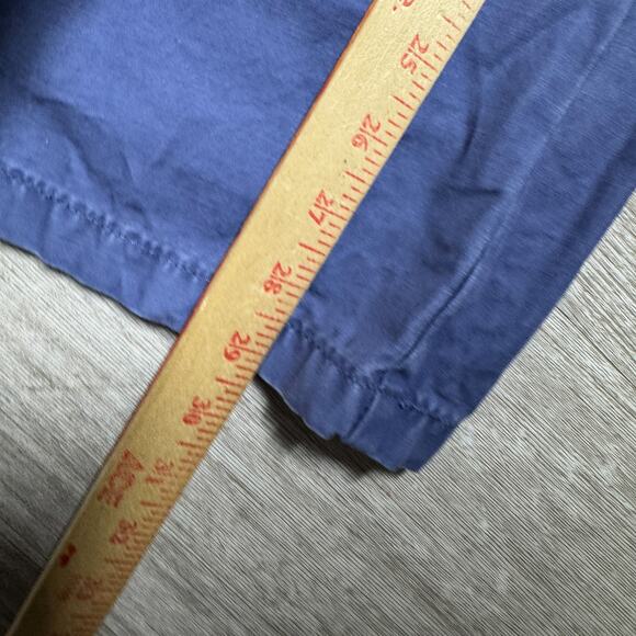 Levis Womens Wide Leg Baggy Cargo Pants Canvas Blue Size 30x30 High Rise - Picture 6 of 11